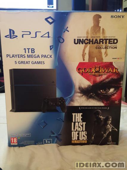 Sony PlayStation 4 (PS4) with free Games Bundle